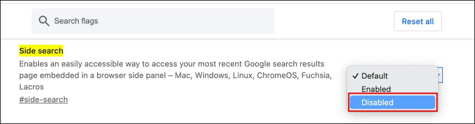 Disable-Side-Search-Flag-Chrome
