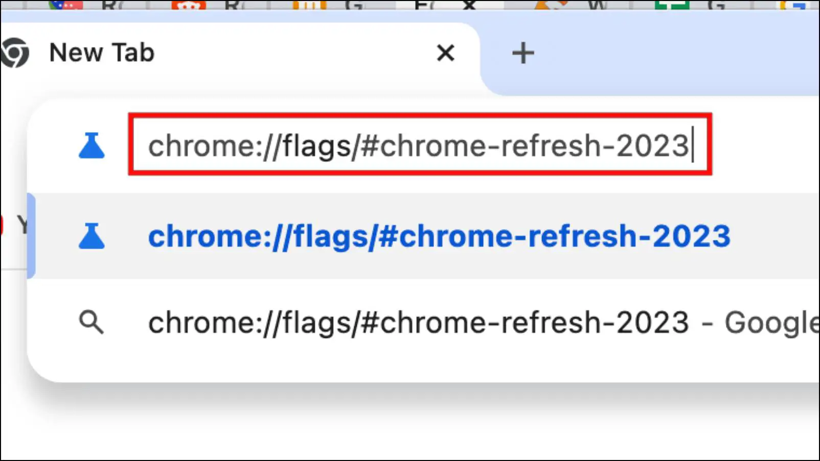 Visit Chrome Refresh 2023 Experimental Flag