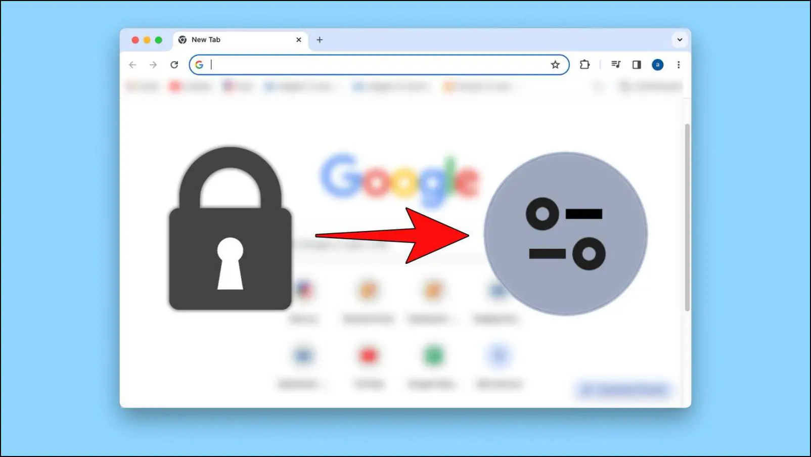Lock Icon Changed to Tune Icon in Google Chrome